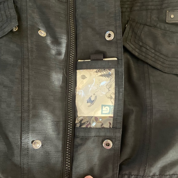 Like New Burton Black Ski/Snow Board Jacket size Small - Picture 11 of 13